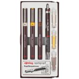 Rotring Rapidograph College tekenset van 3 stuks