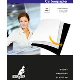 Carbonpapier Kangaro A4 10 vel wit