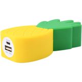 #Powerbank 2600mah Fun shape Pineapple