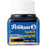 Pelikan Oost-Indische inkt zwart, flesje van 10 ml