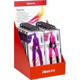Snelverstelpasser Aristo met adapter in display