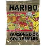 Haribo snoep goud beertjes, zak van 200 g