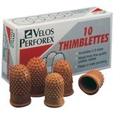 Velos telvingers nr. 0, diameter 16 mm, pak van 10 stuks