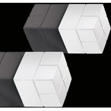 Magneet voor glasbord Sigel 20x20x20mm Super Strong wit