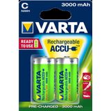Varta Rechargeable NimH C/HR14 3000mah blister 2