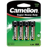 Camelion Green Zinc AA/R6 blister 4