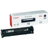 Canon toner 716BK, 2.300 pagina's, OEM 1980B002, zwart