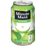 Minute Maid Appel vruchtensap, blik van 33 cl, pak van 24 stuks