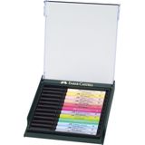 Tekenstift Faber-Castell Pitt Artist Pen Brush set 12 stuks pastel
