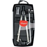 Maped verdeelpasser Giant 4-delige passerdoos: - 1 boogpasser - 1 verlengstang - 1 universele adapt...