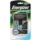Energizer batterijlader Pro Charger, inclusief 4 x AA batterij, op blister
