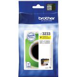Brother inktcartridge, 1.500 pagina's, OEM LC3233Y, geel