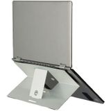 R-Go Riser Attachable laptopstandaad, zilver