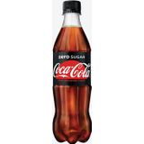 Coca-Cola Zero frisdrank, fles van 50 cl, pak van 24 stuks