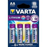 Varta 6106 Lithium AA blister 4