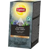 Lipton thee, Earl Grey, Exclusive Selection, doos van 25 zakjes