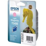 Epson inktcartridge T0486, 400 pagina's, OEM C13T04864010, licht magenta