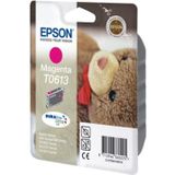 Epson inktcartridge T0613, 250 pagina's, OEM C13T06134010, magenta