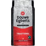 Douwe Egberts, fairtrade koffie voor automaten, pak van 1 kg