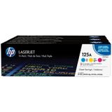 HP toner 125A, 1 400 pagina's, OEM CF373AM, 3 kleuren