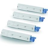 Oki Toner Kit cyaan - 2500 pagina's - 43459371