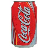 Coca-Cola frisdrank, blik van 33 cl, pak van 30 stuks