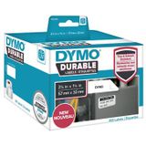 Dymo duurzame etiketten LabelWriter ft 57 x 32 mm, 800 etiketten