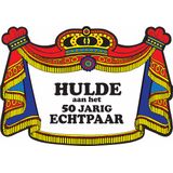 Kroonschild Hulde 50 jarig