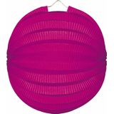 Lampion Bol Fel Roze 23 cm