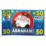 Spandoek vlag XXL Abraham