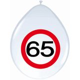 Ballonnen 65 Jaar Verkeersbord