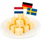 Europa Vlaggenprikkers - 50 stuks