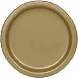Bord Goud 18 cm 20 stuks