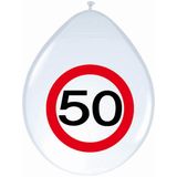 Ballonnen 50 Jaar Verkeersbord