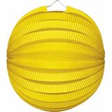 Lampion Bol Geel 23 cm