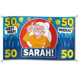 Spandoek vlag XXL Sarah