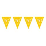 Vlaggenlijn Goud 50 Wimpel