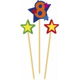 Taartkaars Prikker 8 Jaar