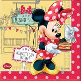 Minnie Mouse Cafe Servetten