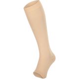 Dunimed premium comfort steunkousen drukklasse 1 - open teen (Per paar) size: XL