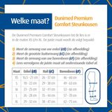 Dunimed premium comfort steunkousen tot de lies - open teen (per paar) size: M