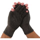 Dunimed Artrose / Reuma Handschoenen met antisliplaag (Per paar) (Grijs & beige) size: XL