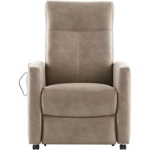 Profijt Meubel Sta-op stoel Novie elektrisch small microleder taupe