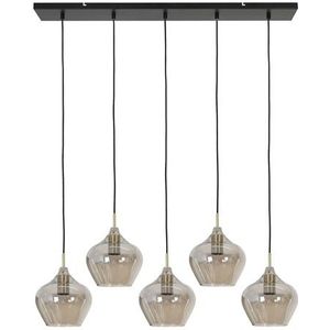 Profijt Meubel Hanglamp Winfield mat zwart smoke