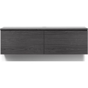 Móvel de TV Verpsboga 2 portas base curta 135x32x47 cm - Branco [en