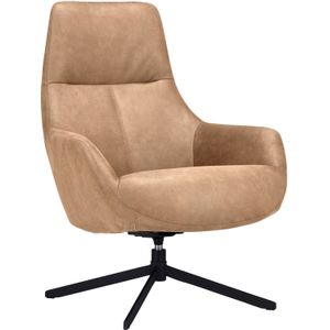 Profijt Meubel Draaifauteuil Kenmare microleder lichtbruin