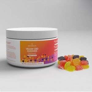 CBD Gummies Vegan-25mg / 30 Gummies