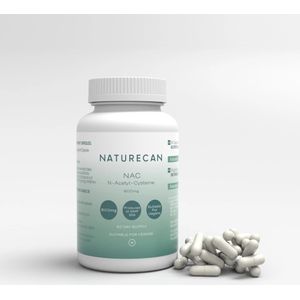 Naturecan - NAC Supplement - 600 mg - 60 Capsules - Veganistisch