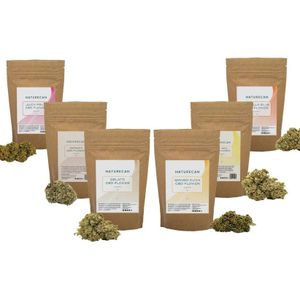 CBD Bloemen Proefpakket-6x5 gram