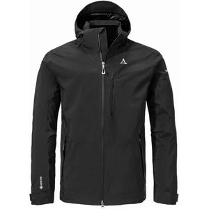 Schöffel 2L Jacke Gaschurn GORE-TEX ePE Herren Wanderjacke (Schwarz 58 Größe) Wanderbekleidung